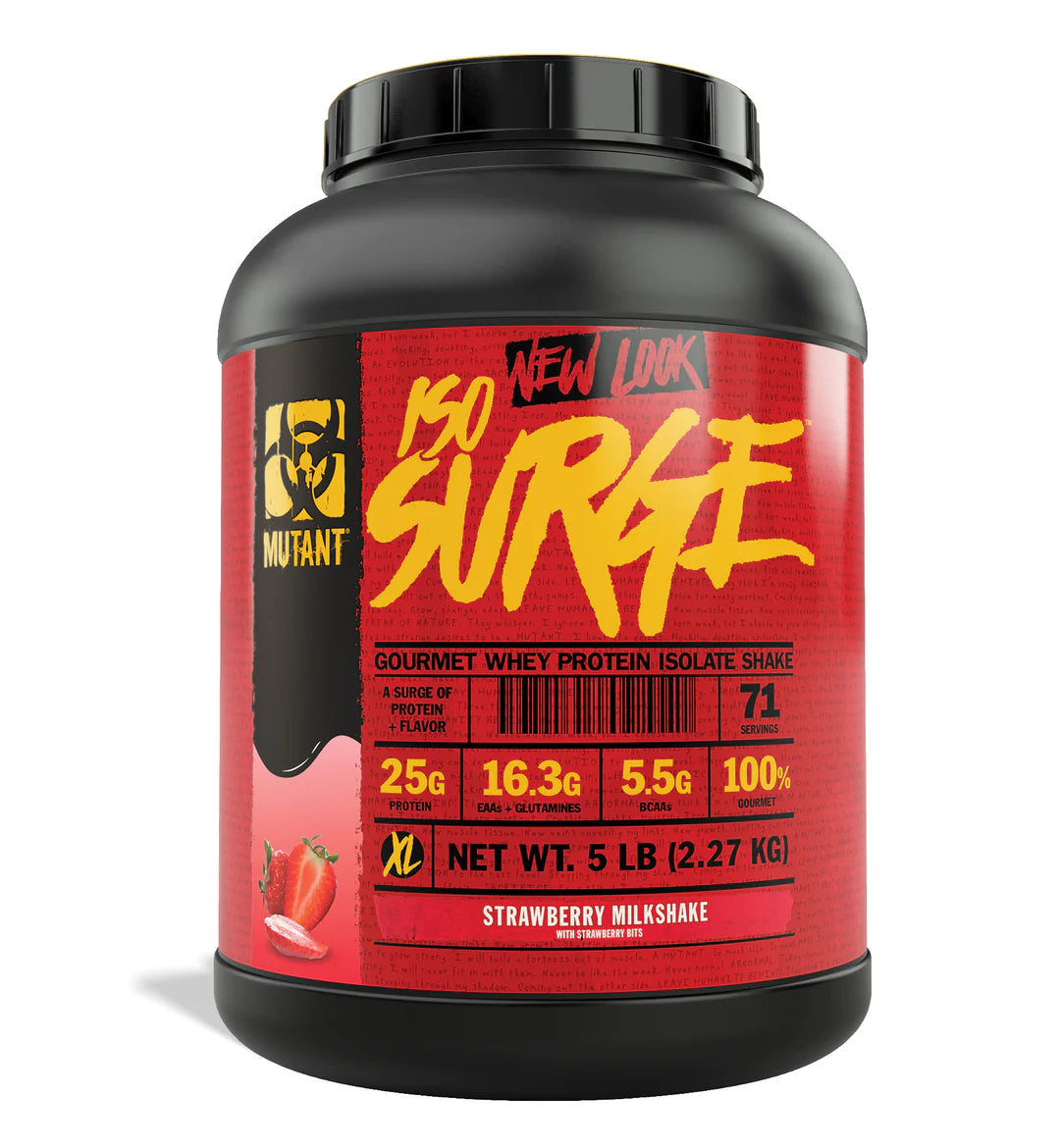 WHEY ISOLATE ISO SURGE - MUTANT  SAVEUR FRAISE 2.27KG 