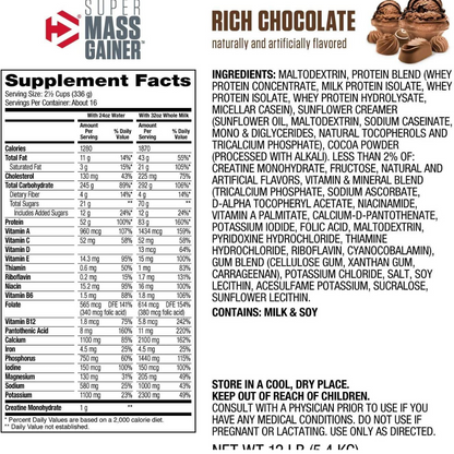 Dymatize SUPER Mass Gainer - 5.44KG