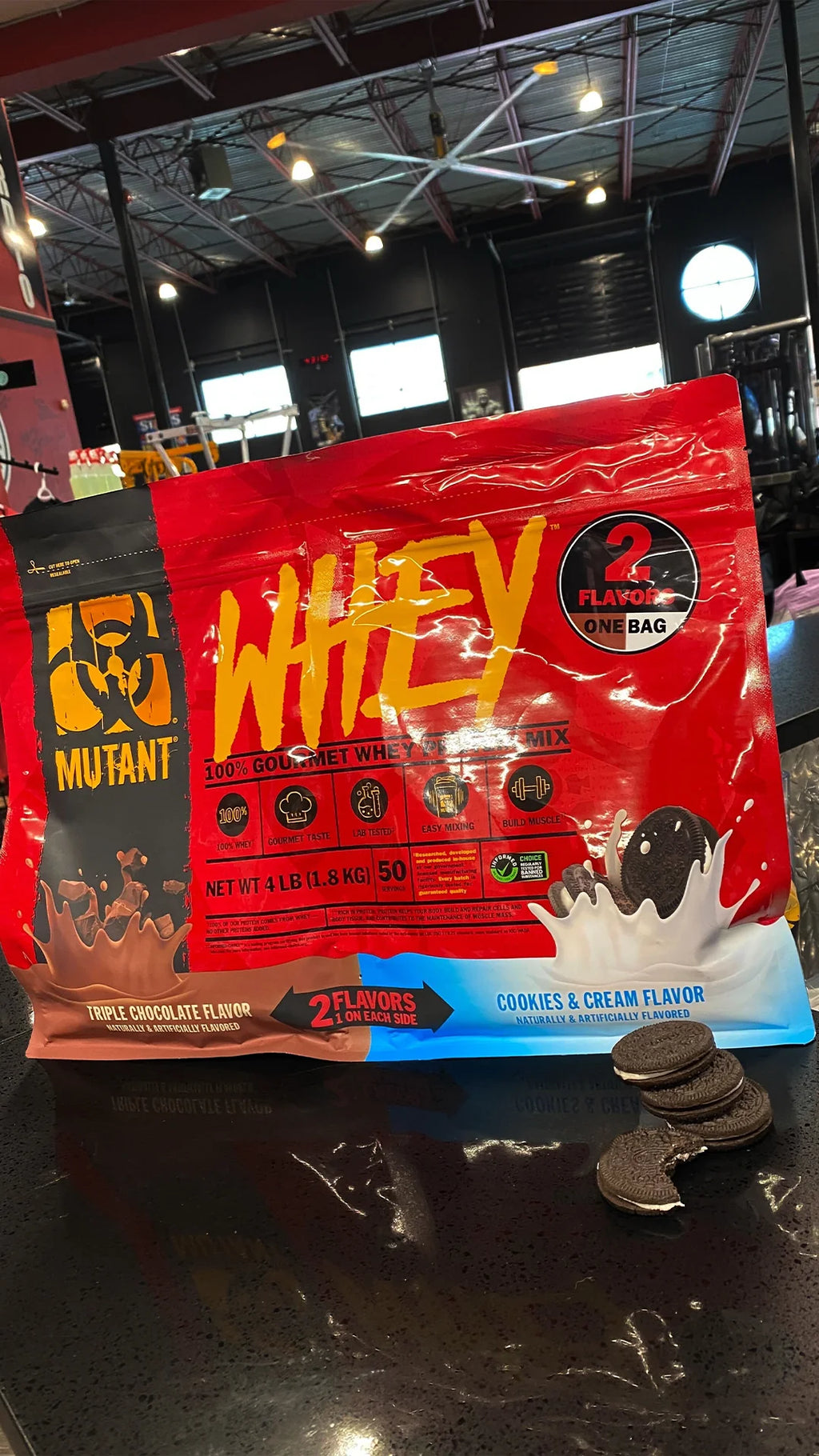 WHEY MUTANT – Deux saveurs mix 1.8KG