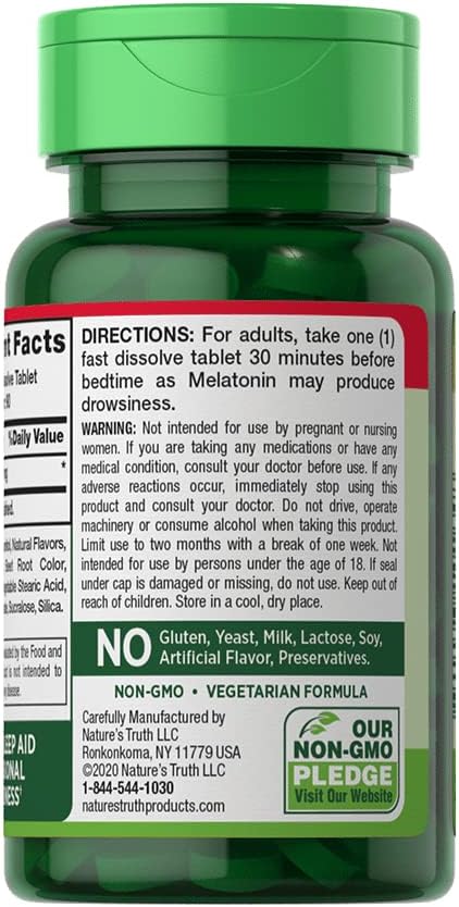 Nature's Truth Mélatonine 5 mg