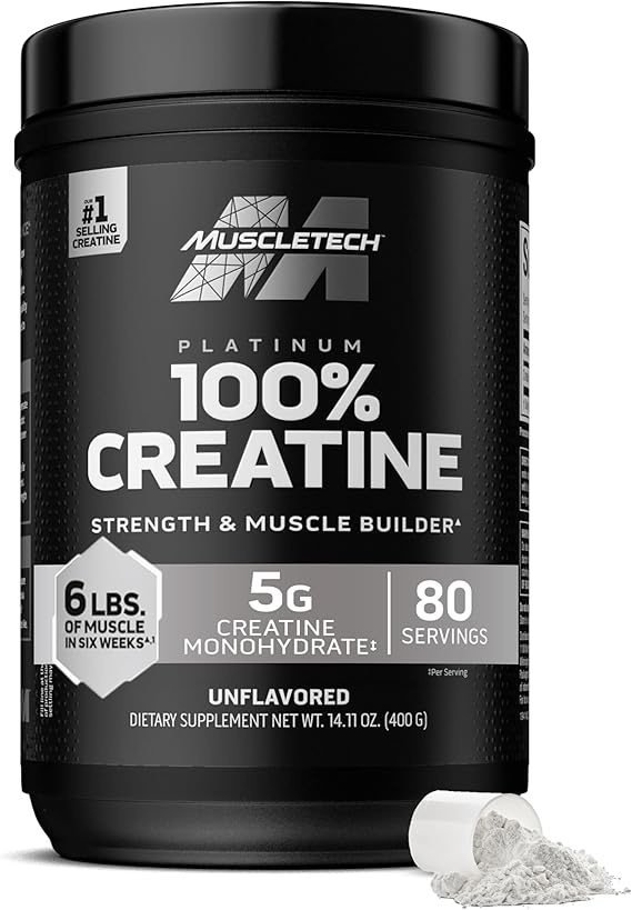 100% CREATINE PLATINUM MUSCLETECH