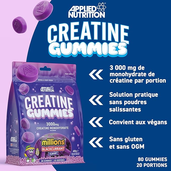 APPLIED NUTRITION CREATINE GUMMIES
