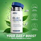 Gélules de CLA + L-carnitine et thé vert - Shakeproteine