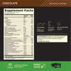 valeur nutritionnelle de la serious mass gainer 