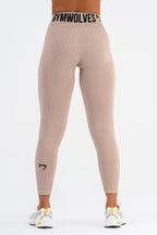 Gymwolves Seamless Sports Leggings | Seamless Leggings | Slim Fit - powder - Shakeproteine