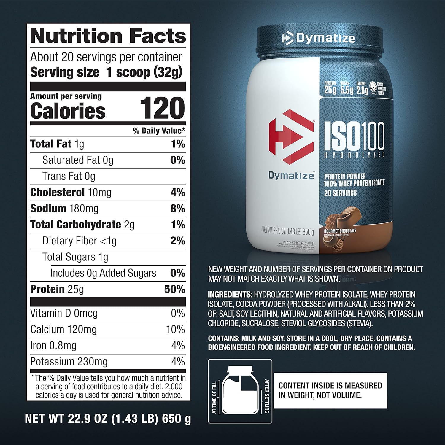 ISO100 - DYMATIZE 1.37KG