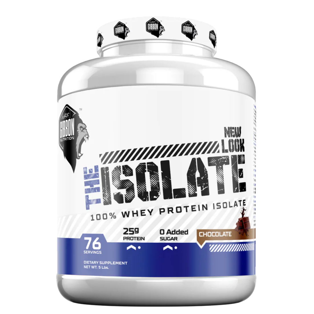 GIBBON NUTRITION WHITE SERIES ISOLATE 5LBS