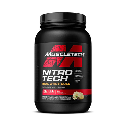 Nitro-Tech Whey Gold - 900GR - Shakeproteine