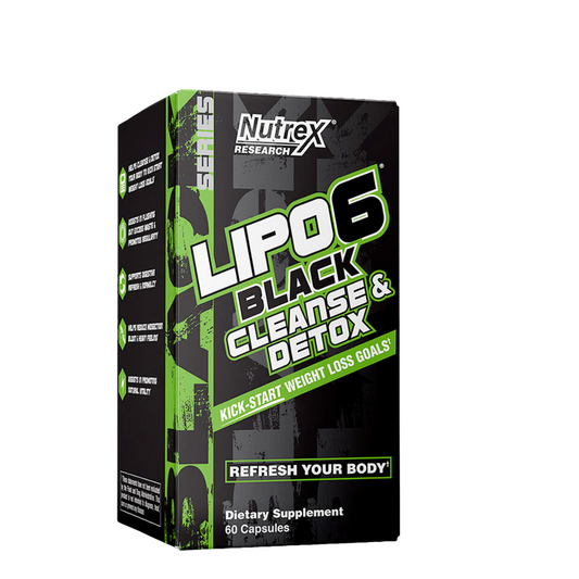 Lipo 6 Black Cleanse & Detox 60 capsules - Shakeproteine