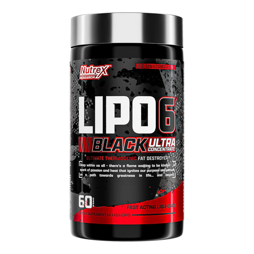 NUTREX – LIPO 6 BLACK ULTRA CONCENTRATE 60 CAPS - Shakeproteine