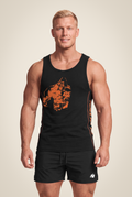 Débardeur Gorilla Wear Monterey Noir/Orange