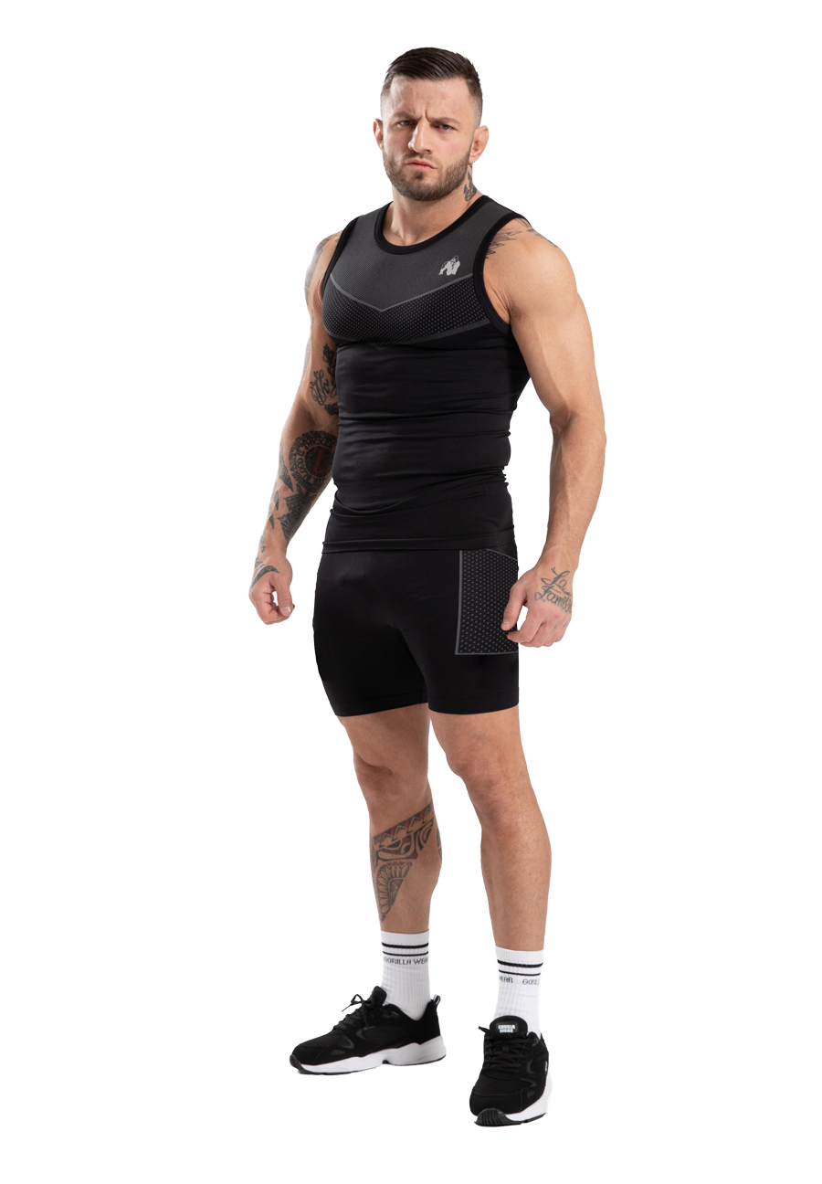 Débardeur Gorilla Wear Norton Seamless Noir — vue 3