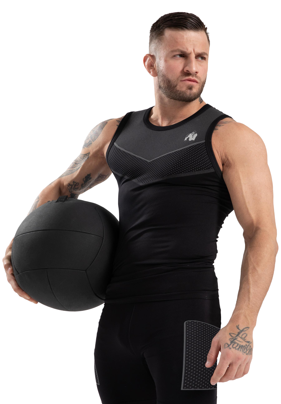 Débardeur Gorilla Wear Norton Seamless Noir