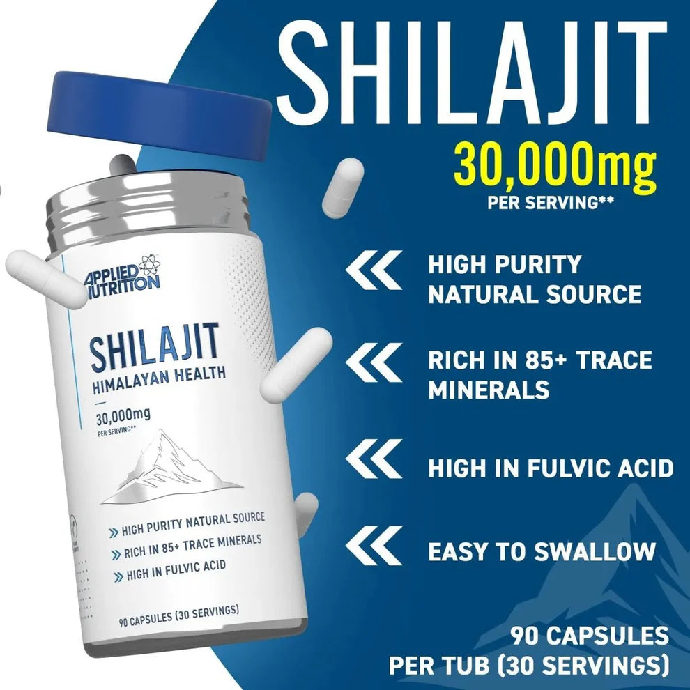 Shilajit - 90 gélules | Applied Nutrition