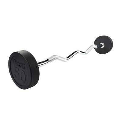 RUBBER BARBELL 35 KG