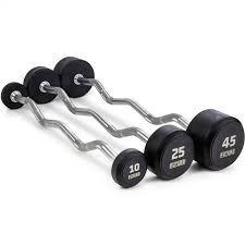 RUBBER BARBELL 35 KG