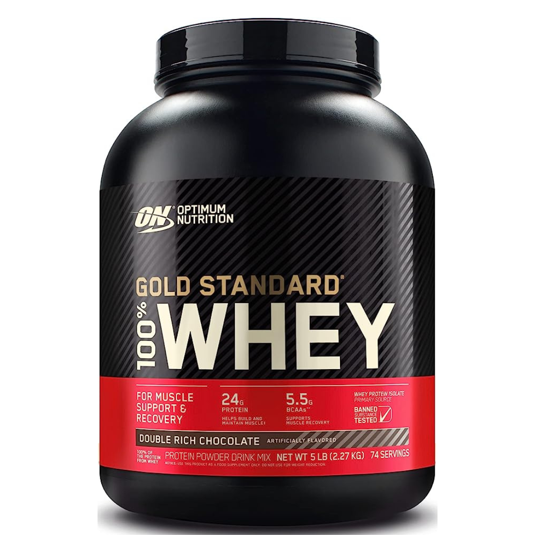Whey 100% gold standard 2.27kg saveur chocolat 