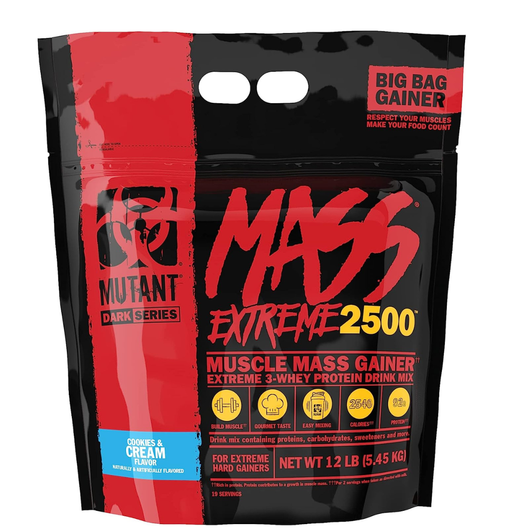 EXTREME MASS GAINER  - MUTANT  5.44KG - Shakeproteine