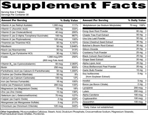 RULE1 WOMEN'S MULTIVITAMIN - Shakeproteine