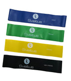 Set de 4 bandes latex aérobic - Shakeproteine