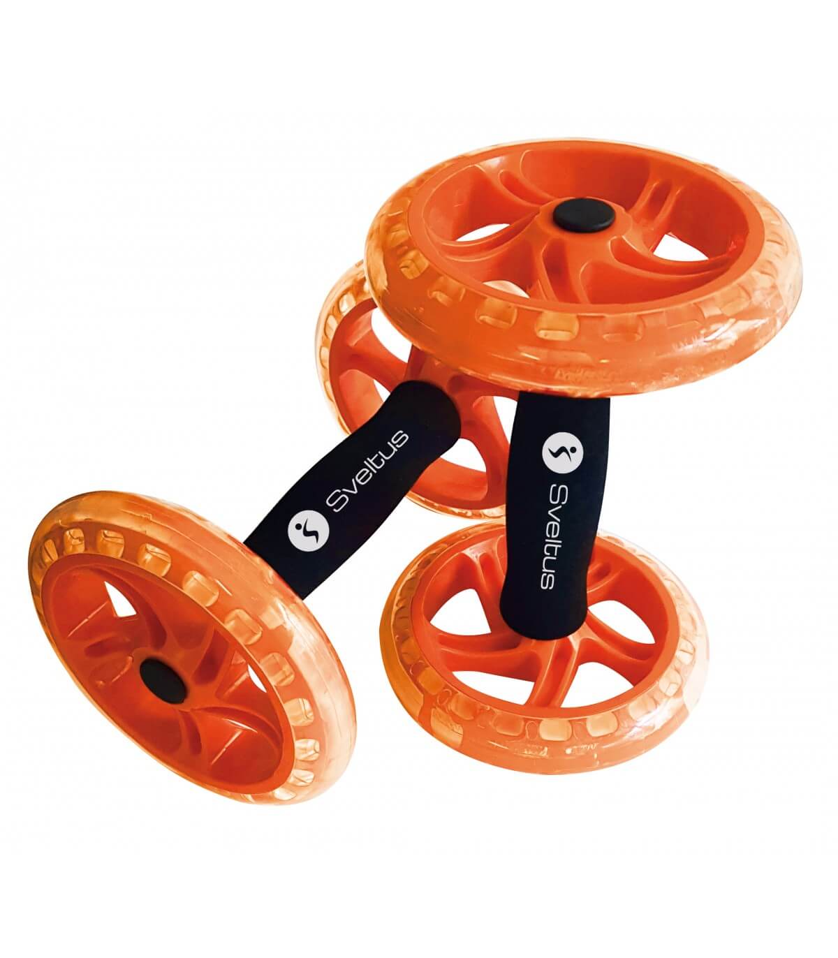 Double AB Wheel orange x2 - Shakeproteine