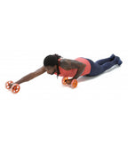 Double AB Wheel orange x2 - Shakeproteine