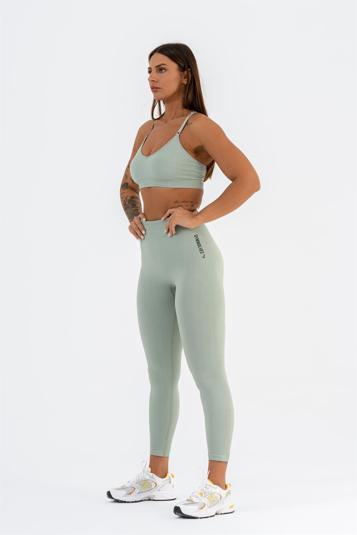 Copie de Gymwolves Seamless Sports Leggings | Seamless Leggings | Slim Fit - MINT - Shakeproteine