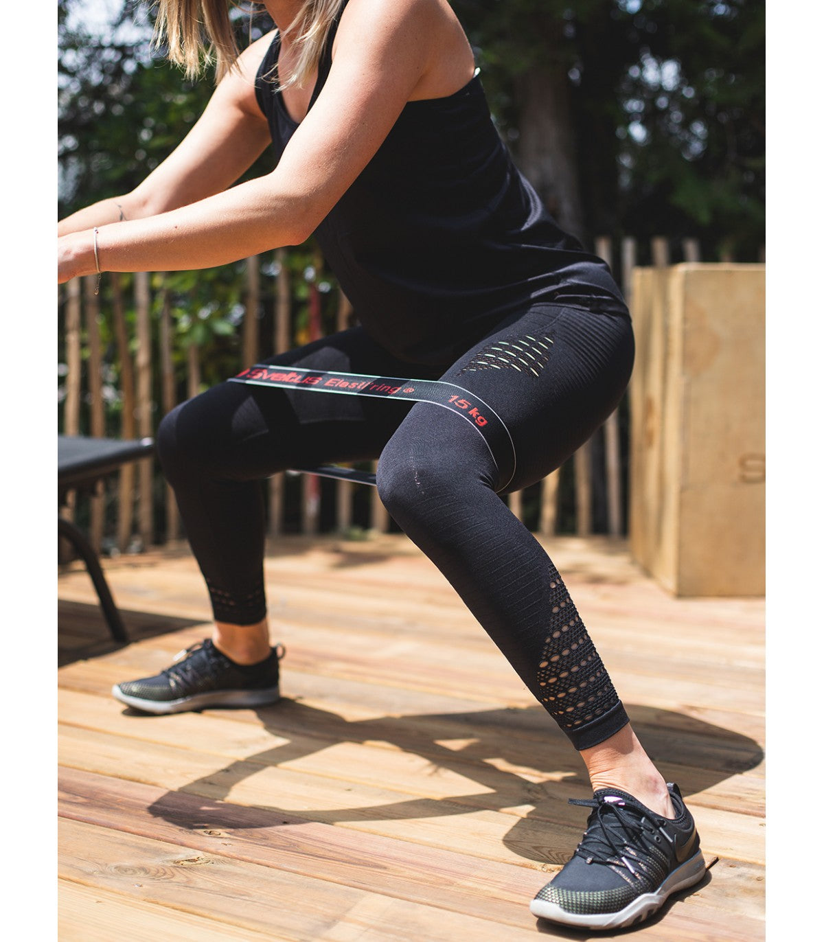 Elasti'ring® noir 15 kg - Shakeproteine