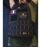 Gilet lesté 15 kg pro (Plaques fournies) - Shakeproteine