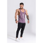 Gymwolves Man Thin Strapped Stringer Workout Tanktop - Shakeproteine