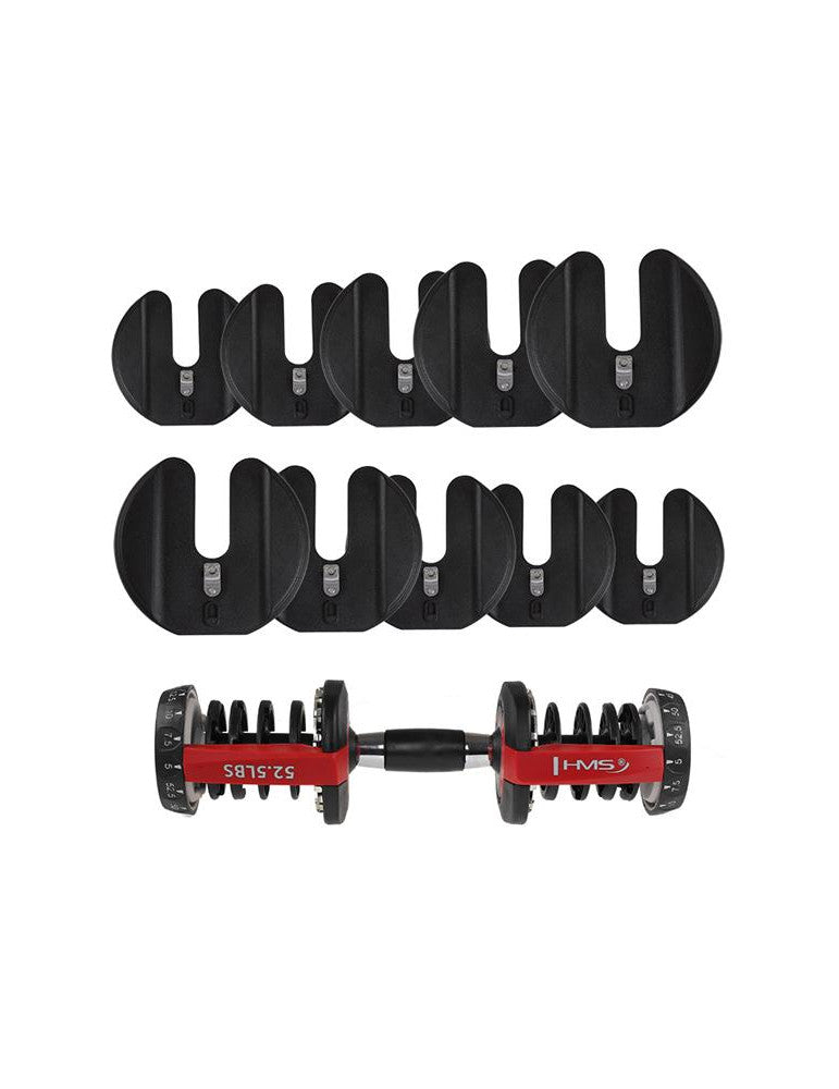 Haltère réglable 2,5 à 24 kg Powerblock - Shakeproteine