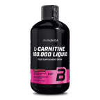 L-Carnitine 100.000 Liquid BioTechUSA 500 ml saveur Cerise, 2 000 mg par dose
