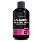 L-Carnitine 100.000 Liquid BioTechUSA 500 ml saveur Pomme, 2 000 mg par dose