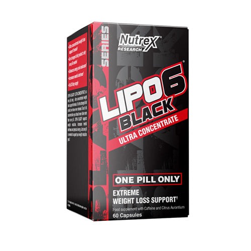 NUTREX – LIPO 6 BLACK ULTRA CONCENTRATE 60 CAPS - Shakeproteine