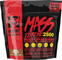 Mutant Mass Extreme 2500 Triple Chocolate (2720 g)