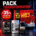 Pack Transformation : Whey Mutant, Créatine Gym Leader, Xtend BCAA et Anabol Ripped – -35 %