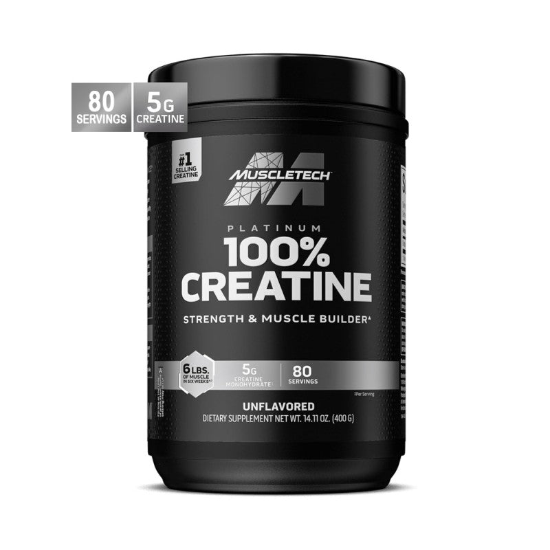100% CREATINE PLATINUM MUSCLETECH