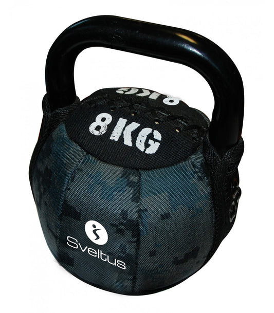 SOFT KETTLEBELL MANCHE FER 8KG