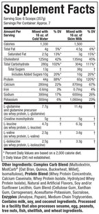 100% Mass Gainer - Muscletech - Shakeproteine