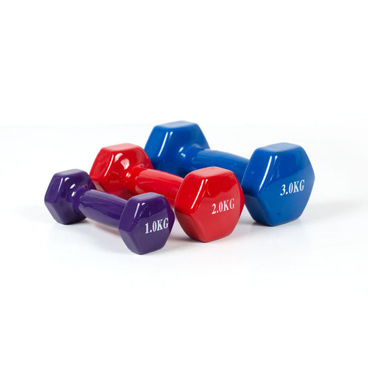 DUMBBELL VINYL 5KG /PAIRE