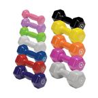 DUMBBEL VINY 1KG/PAIRE