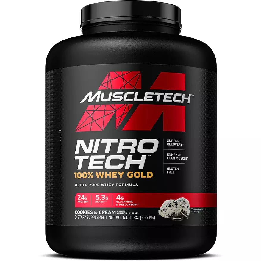 Nitro-Tech Whey Gold - cookies cream 2.27kg