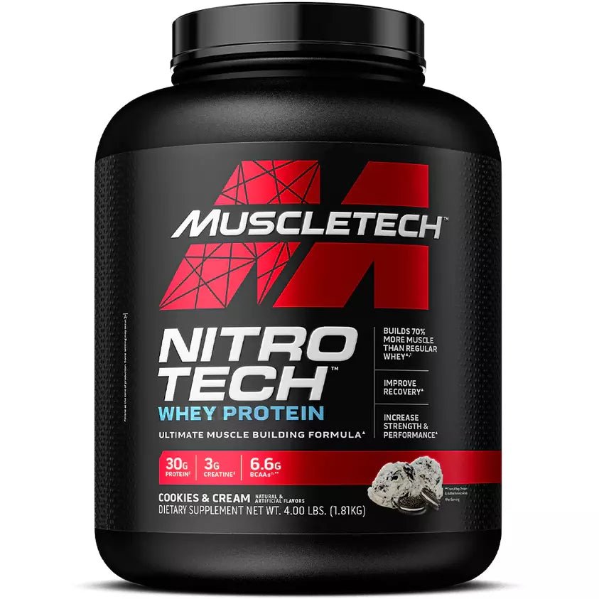 Nitro tech Whey protein - SAVEUR Cookies cream
